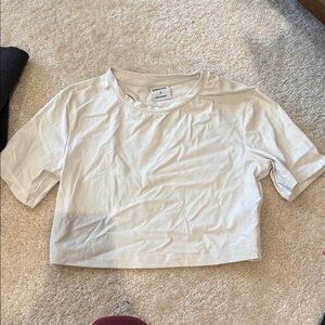 Gymshark Cream Women's Crop Top